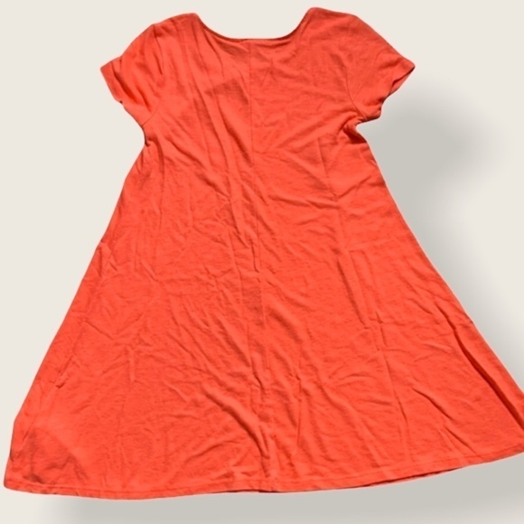 Old Navy Lightweight Tangerine A-Line Swing Dress sz S - Picture 2 of 9
